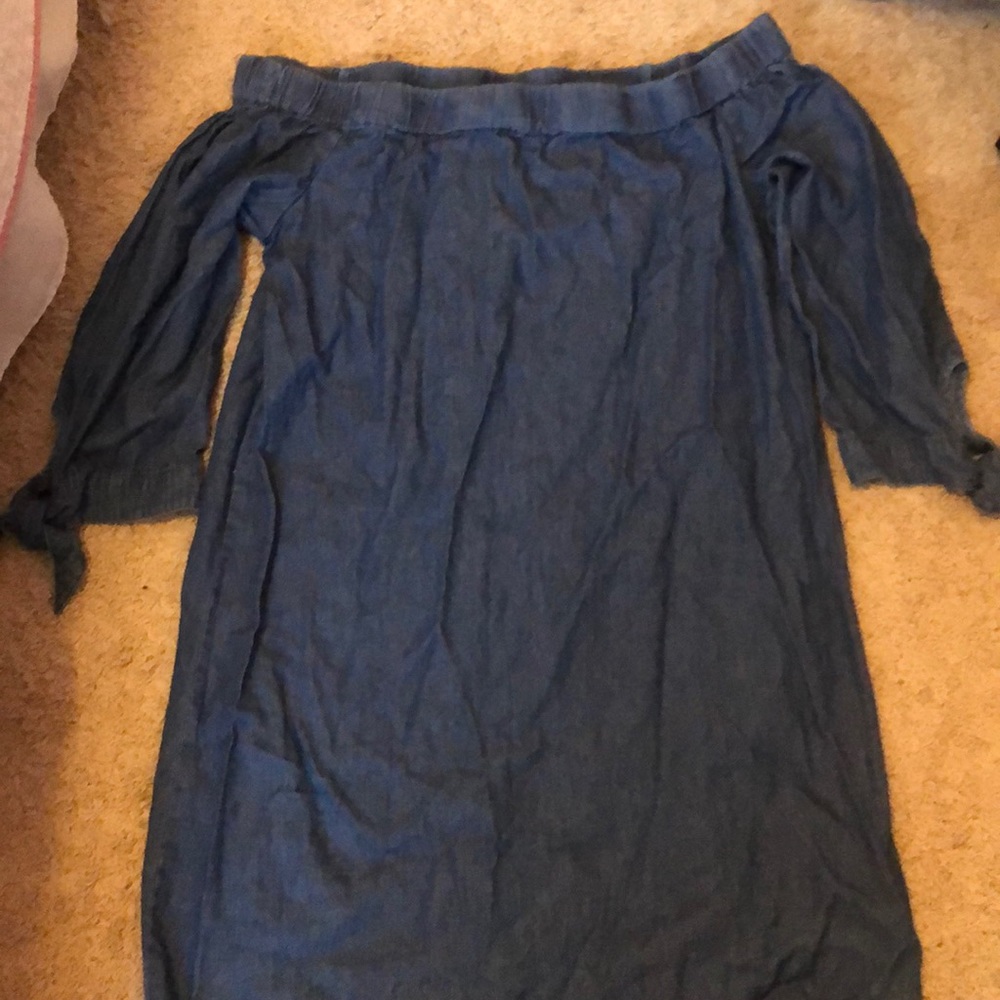 Off the shoulder dress